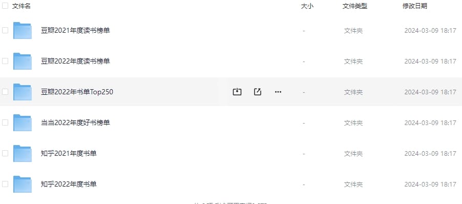 知乎、豆瓣、当当书籍榜单合集