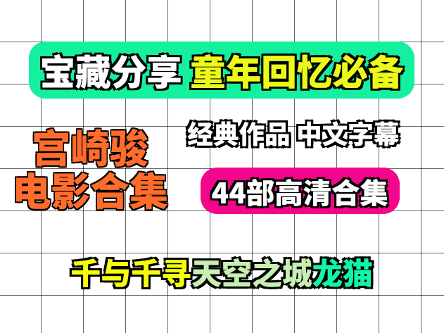 2025宫崎骏所有电影电影合集大全